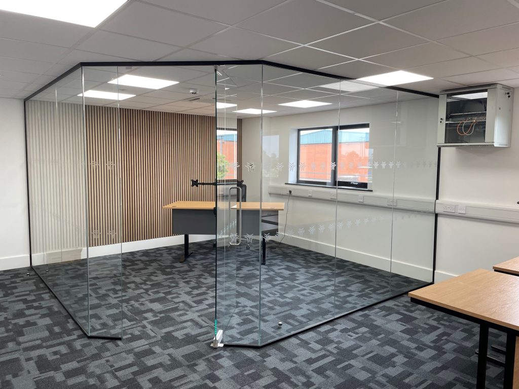 Glass Partitioning Office Refurbishment