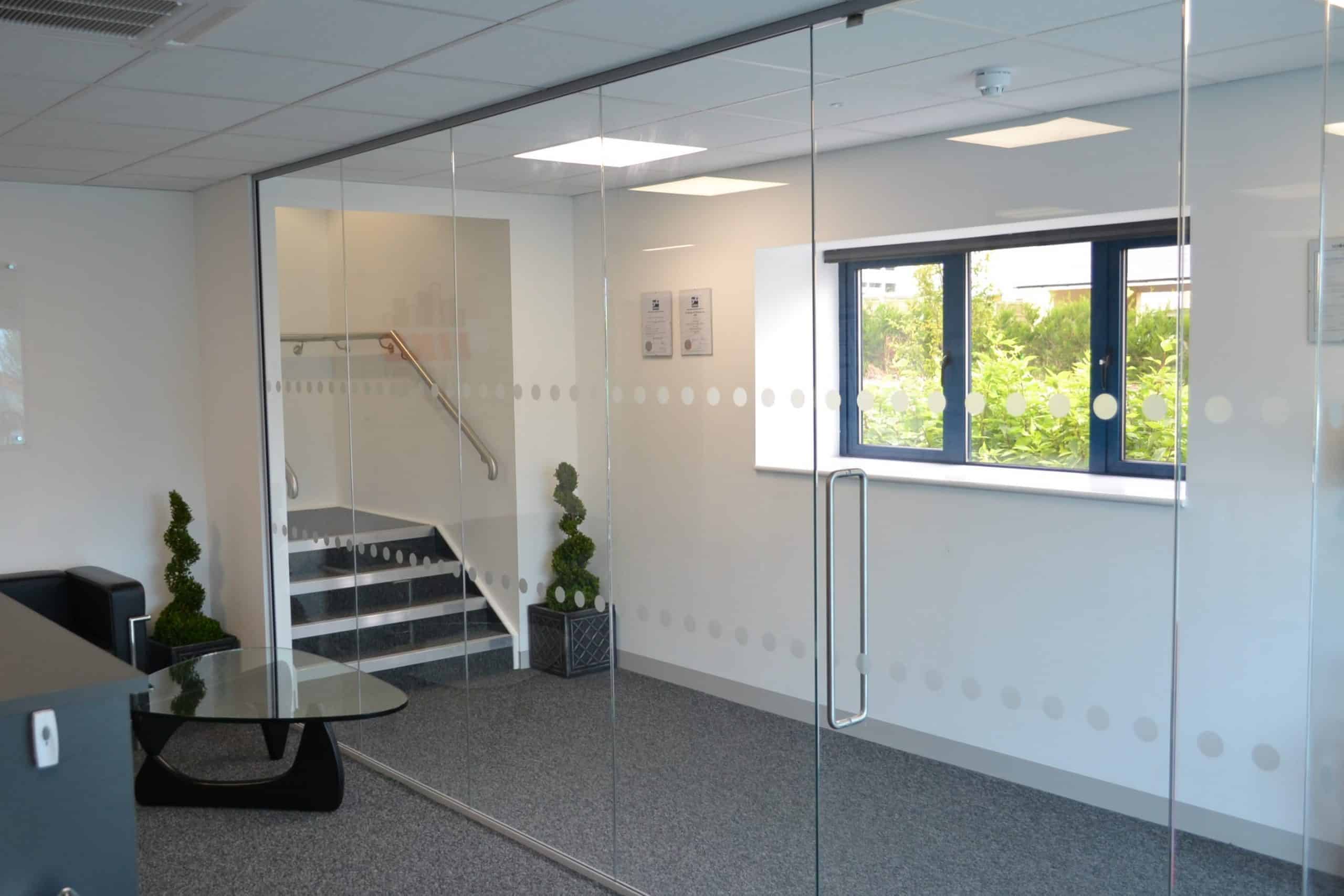 Office Glass Partitioning Refurbishment